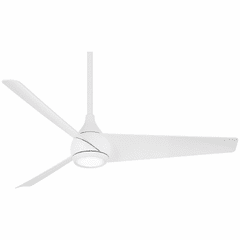 Minka Aire Twist - 52" LED Ceiling Fan - Flat White - F678L-WHF Minka Aire Twist - 52" LED Ceiling Fan - Flat White - F678L-WHF