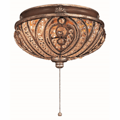 Minka-Aire Universal 11 1/4" LED Light Kit - Belcaro Walnut - K9500L