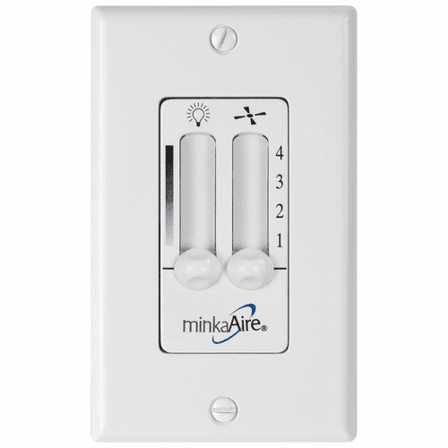 Minka-Aire Wall Control System - White - WC106-WH