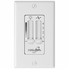 Minka-Aire Wall Mount Fan Control For F510L - White - WC110L