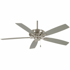 Minka Aire Watt - 60" Ceiling Fan - Brushed Nickel - F551-BN