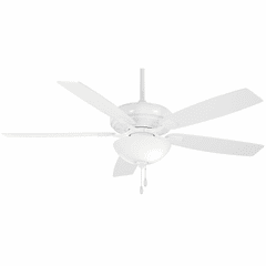 Minka Aire Watt II - LED 60" Ceiling Fan - White - F552L-WH