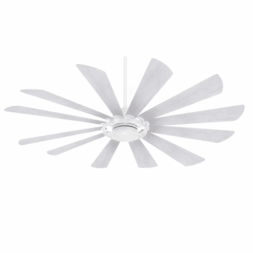Minka Aire Windmolen - LED 65" Ceiling Fan - Textured White - F870L-TW
