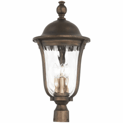 Minka Havenwood 4-LT Outdoor Post Mount - Tauira Bronze/Alder Silver - 73249-748