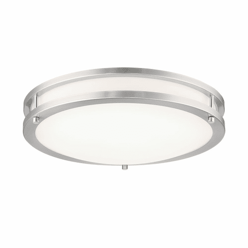 Minka Lavery 1 Light LED Flush Mount - Brushed Nickel - 714-84-L