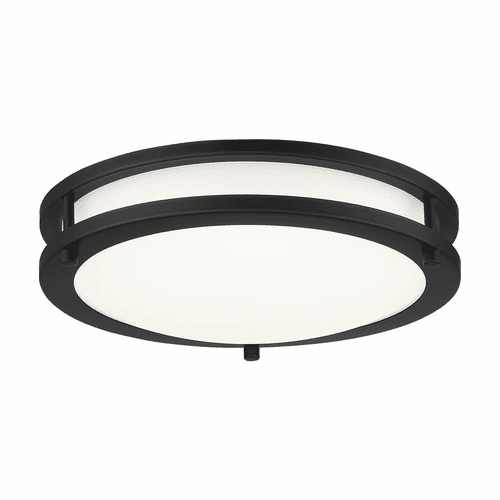 Minka Lavery 1 Light LED Flush Mount - Coal - 712-66A-L