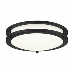 Minka Lavery 1 Light LED Flush Mount - Coal - 712-66A-L