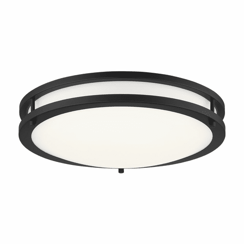 Minka Lavery 1 Light LED Flush Mount - Coal - 716-66A-L