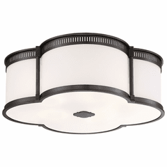 Minka Lavery 1-LT LED Flush Mount - Harvard Court Bronze (Plated) - 1824-281-L