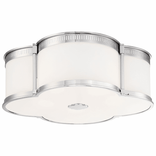 Minka Lavery 1-LT LED Flush Mount - Polished Nickel - 1824-613-L