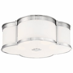 Minka Lavery 1-LT LED Flush Mount - Polished Nickel - 1824-613-L