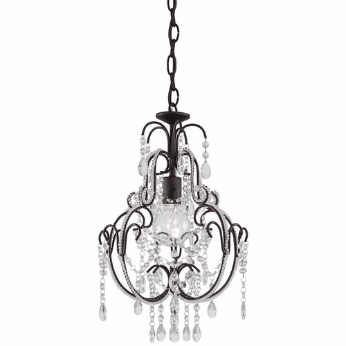 Minka Lavery 1-LT Mini Chandelier - Taylor Bronze - 3123-489