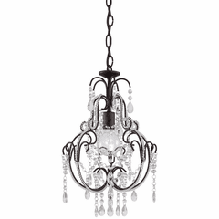 Minka Lavery 1-LT Mini Chandelier - Taylor Bronze - 3123-489
