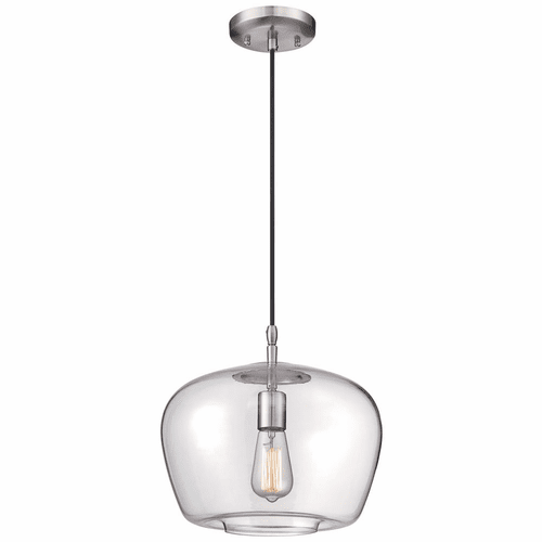 Minka Lavery 1-LT Mini Pendant - Brushed Nickel - 2260-84