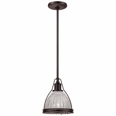Minka Lavery 1-LT Mini Pendant - Dark Brushed Bronze (Plated) - 2242-267C