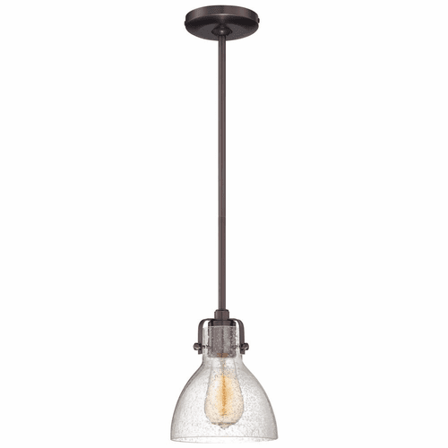 Minka Lavery 1-LT Mini Pendant - Dark Brushed Bronze (Plated) - 2244-267C