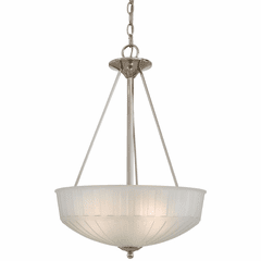 Minka Lavery 1730 Series 3-LT Pendant - Polished Nickel - 1737-1-613