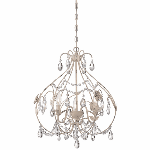 Minka Lavery 3-LT Mini Chandelier - Provencal Blanc - 3154-648