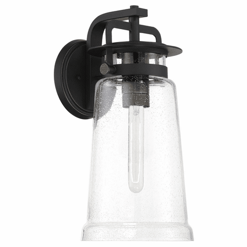 Minka Lavery 7314X 1-LT Outdoor Wall Mount - Sand Coal With Gold - 73143-703