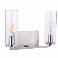 Minka Lavery Acacia 2-LT Bath Vanity Light - Brushed Nickel - 4042-84 Minka Lavery Acacia 2-LT Bath Vanity Light - Brushed Nickel - 4042-84