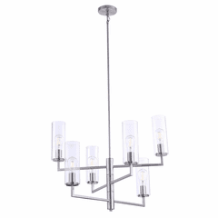 Minka Lavery Acacia 6-LT Chandelier - Brushed Nickel - 4046-84