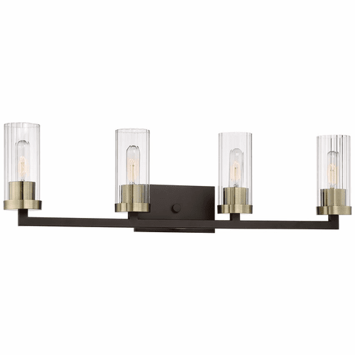 Minka Lavery Ainsley Court Bath Light - Aged Kinston Bronze W/Brushed - 3044-560