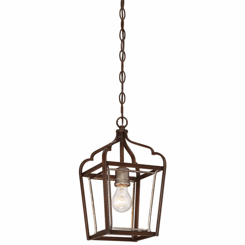 Minka Lavery Astrapia 1-LT Mini Pendant - Dark Rubbed Sienna  - 4341-593