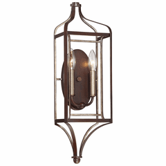 Minka Lavery Astrapia 2-LT Wall Sconce - Dark Rubbed Sienna - 4342-593 Minka Lavery Astrapia 2-LT Wall Sconce - Dark Rubbed Sienna - 4342-593