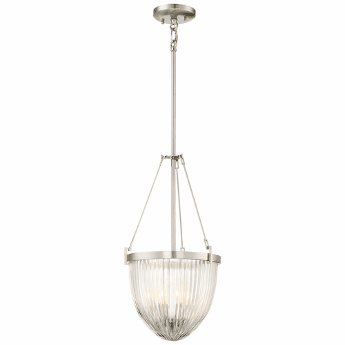Minka Lavery Atrio 3-LT Pendant - Brushed Nickel - 2323-84