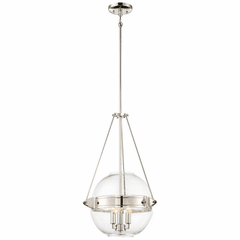 Minka Lavery Atrio 3-LT Pendant - Polished Nickel - 2291-613