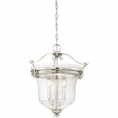 Minka Lavery Audrey's Point 3-LT Pendant - Polished Nickel - 3297-613 Minka Lavery Audrey's Point 3-LT Pendant - Polished Nickel - 3297-613