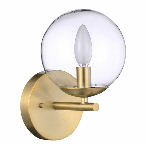 Minka Lavery Auresa 1-LT Bath Vanity Light - Soft Brass - 2791-695