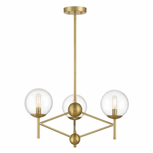 Minka Lavery Auresa 3-LT Pendant - Soft Brass - 2796-695