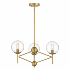 Minka Lavery Auresa 3-LT Pendant - Soft Brass - 2796-695