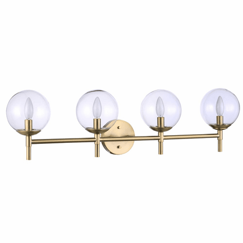 Minka Lavery Auresa 4-LT Bath Vanity Light - Soft Brass - 2794-695