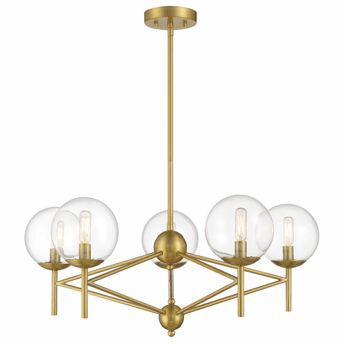 Minka Lavery Auresa 5-LT Pendant - Soft Brass - 2795-695