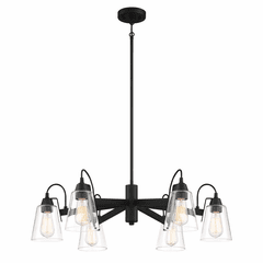 Minka Lavery Beckonridge 6-LT Chandelier - Coal - 3996-66A