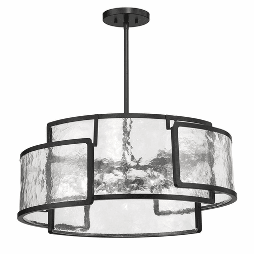 Minka Lavery Bella Collina  6 Light Pendant - Coal  - 5267-66A