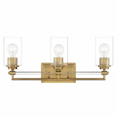 Minka Lavery Binsly 3 Light Bath Vanity - Aged Brass - 2643-575