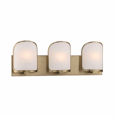Minka Lavery Bishop Crossing Bath 3-LT Bath Vanity Light - Soft Brass - 2453-695