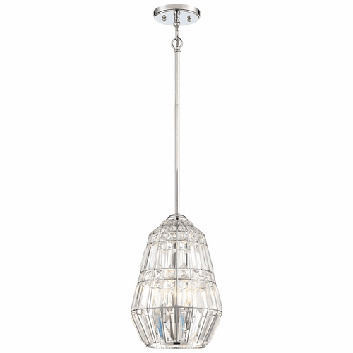 Minka Lavery Braiden Mini Pendant - Chrome - 2343-77