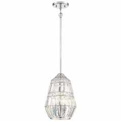 Minka Lavery Braiden Mini Pendant - Chrome - 2343-77 Minka Lavery Braiden Mini Pendant - Chrome - 2343-77