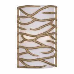 Minka Lavery Branch Reality 2 Light Wall Sconce - Textured Ashen Gold - 3712-788