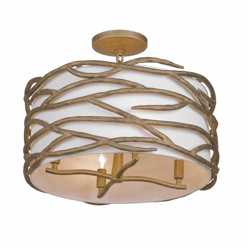 Minka Lavery Branch Reality 4 Light Semi Flush Mount - Gold - 3715-788