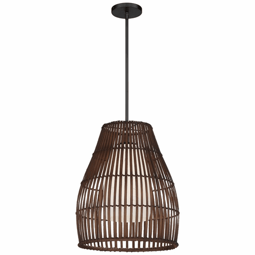 Minka Lavery Brentwood Shore 1-LT Pendant - Coal - 2163-66A