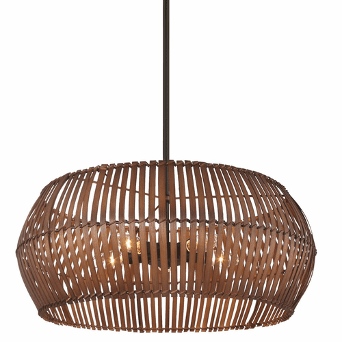 Minka Lavery Brentwood Shore 5-LT Pendant - Coal - 2165-66A