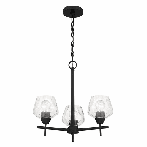 Minka Lavery Camrin 3 Light Chandelier - Coal - 2173-66A