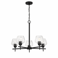 Minka Lavery Camrin 5 Light Chandelier - Coal - 2175-66A