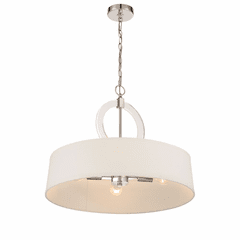 Minka Lavery Cape Coral 4-LT Pendant - Polished Nickel - 2151-613