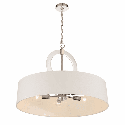 Minka Lavery Cape Coral 8-LT Pendant - Polished Nickel - 2152-613